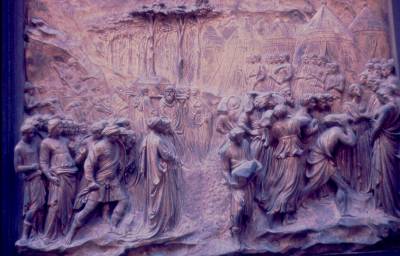Florença: Detalhe da porta do Batistério (1)